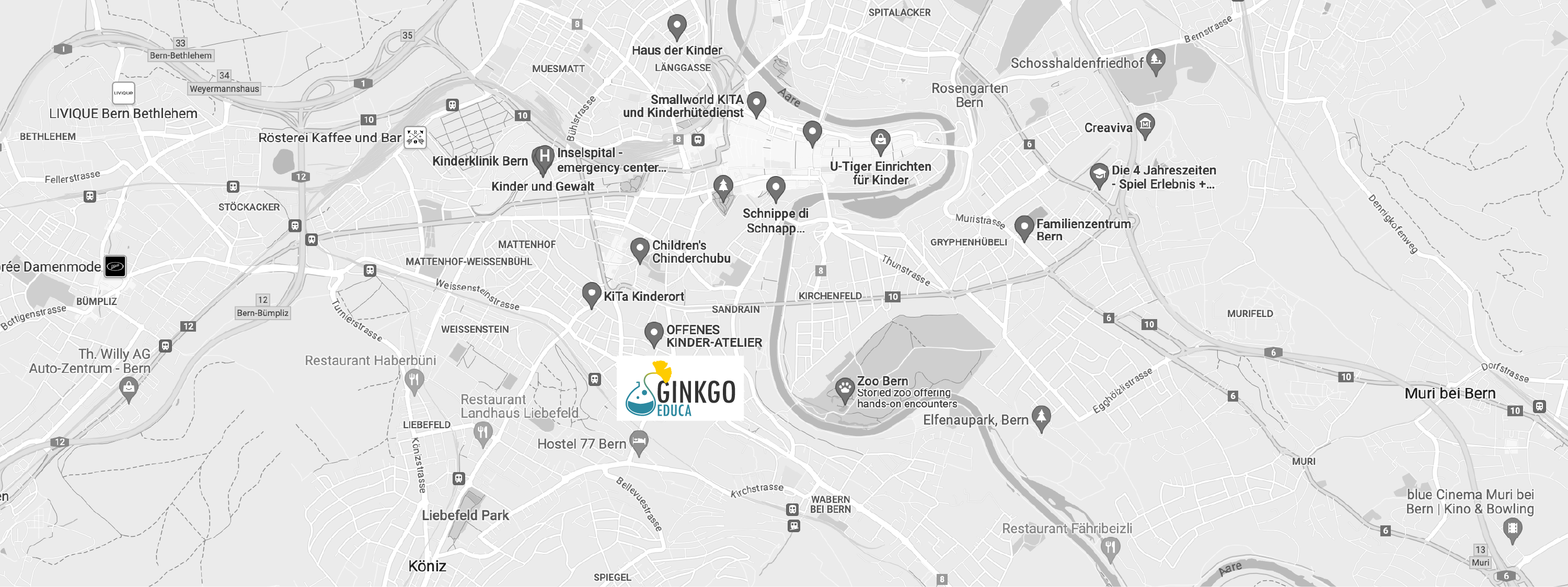 Ginkgo-Educa map